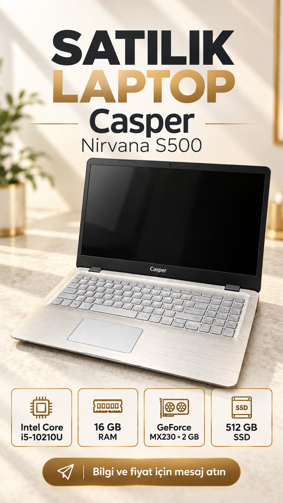 Casper Nirvana S500 Notebook